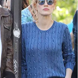 The 355 Jessica Chastain Wool Sweater