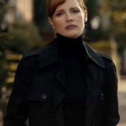 Jessica Chastain The 355 Black Coat