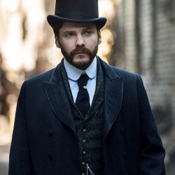 The Alienist Daniel Bruhl Black Wool Coat