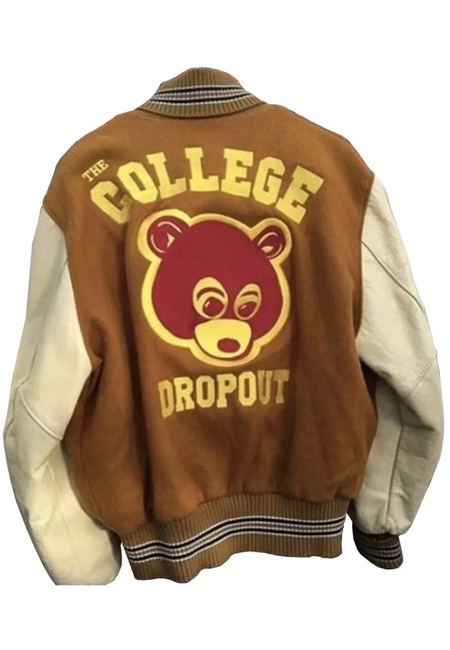 Men’s “Dropout” newest Varsity Jacket. Large