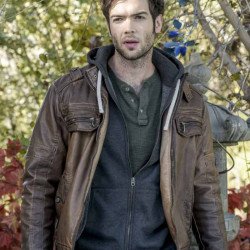 Ethan Peck The Curse of Sleeping Beauty Leather Jacket