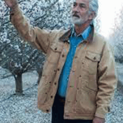 David Strathairn The Devil Has a Name Cotton Brown Jacket