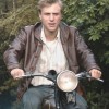 Johnny Flynn The Dig Brown Leather Jacket