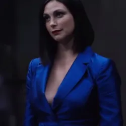 The Endgame 2022 Morena Baccarin Blue Coat