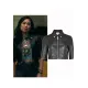 Liza Lapira The Equalizer Cropped Leather Jacket