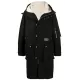 The Equalizer Queen Latifah Black Cotton Shearling Coat