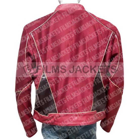 John Wesley Shipp The Flash Jay Garrick Leather Jacket