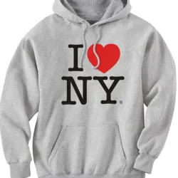 The Flight Attendant Kaley Cuoco I Love NY Grey Hoodie