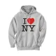 The Flight Attendant Kaley Cuoco I Love NY Grey Hoodie