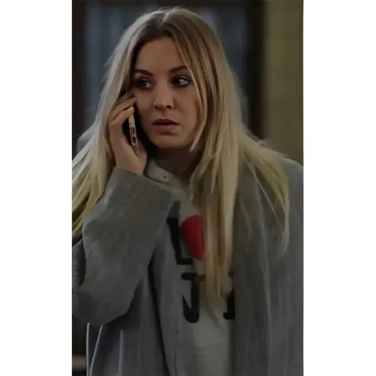 The Flight Attendant Kaley Cuoco I Love NY Grey Hoodie