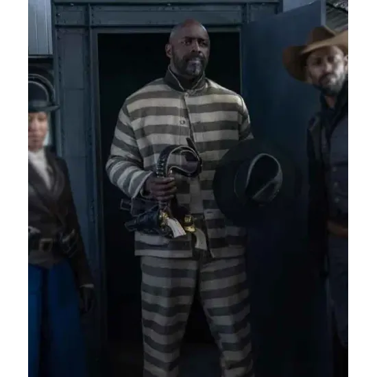 The Harder They Fall Idris Elba Prisoner Suit