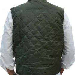 Liam Neeson The Marksman Quilted Vest