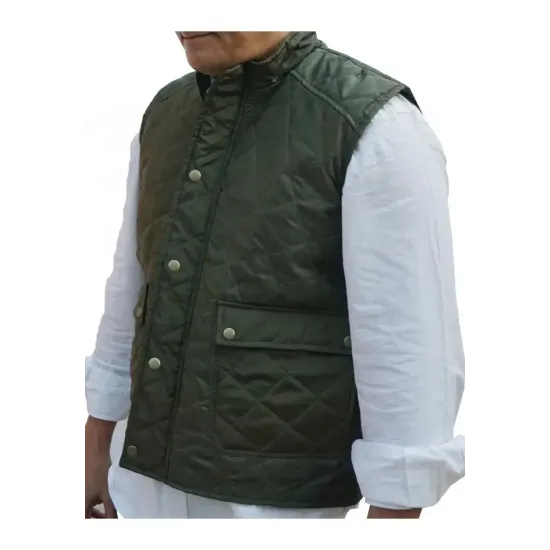 Liam Neeson The Marksman Quilted Vest