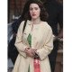 The Marvelous Mrs. Maisel Cream Wool Coat