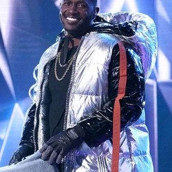 The Masked Singer Antonio Brown Puffer Hooded Jacket