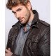 The Matchmaker's Playbook Brown Leather Jacket