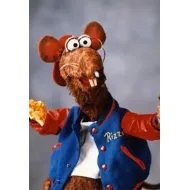 The Muppets Rizzo The Rat Varsity Jacket