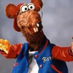 The Muppets Rizzo The Rat Varsity Jacket