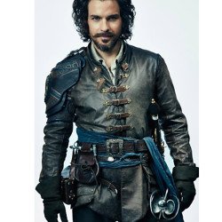 The Musketeer Santiago Cabrera Leather Jacket