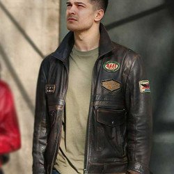 The Protector Cagatay Ulusoy Brown Leather Jacket