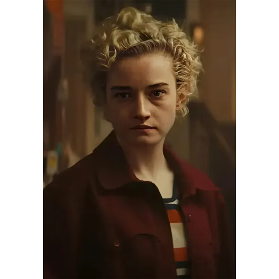 The Royal Hotel Julia Garner Red Jacket