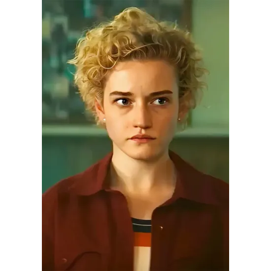 The Royal Hotel Julia Garner Red Jacket