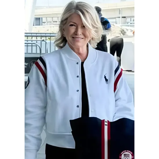 The Today Show Martha Stewart Team USA Jacket