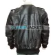 The Walking Dead Simon Bomber Leather Jacket