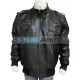 The Walking Dead Simon Bomber Leather Jacket