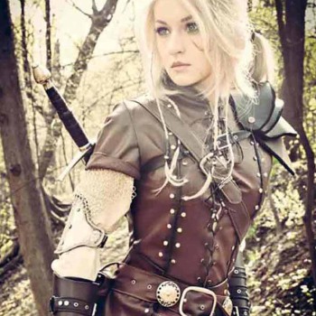 Cirilla The Witcher Saga Leather Vest