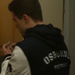 There’s Someone Inside Your House Osborne Baseball Jacket