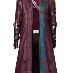 Star Lord Thor Love and Thunder Trench Leather Coat