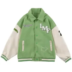 Tideeku New LMF Letterman Jacket