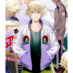 Tiger And Bunny Ivan Karelin Purple And White Jacket