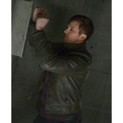 Timeless Matt Lanter Brown Leather Jacket