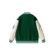 Tokyo A Street I am The Best Green Varsity Jacket