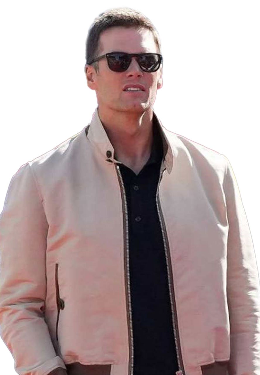 Cotton Post Game Tom Brady Bomber Jacket - Films Jackets