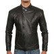 Tony Stark Black Leather Jacket