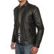 Tony Stark Black Leather Jacket