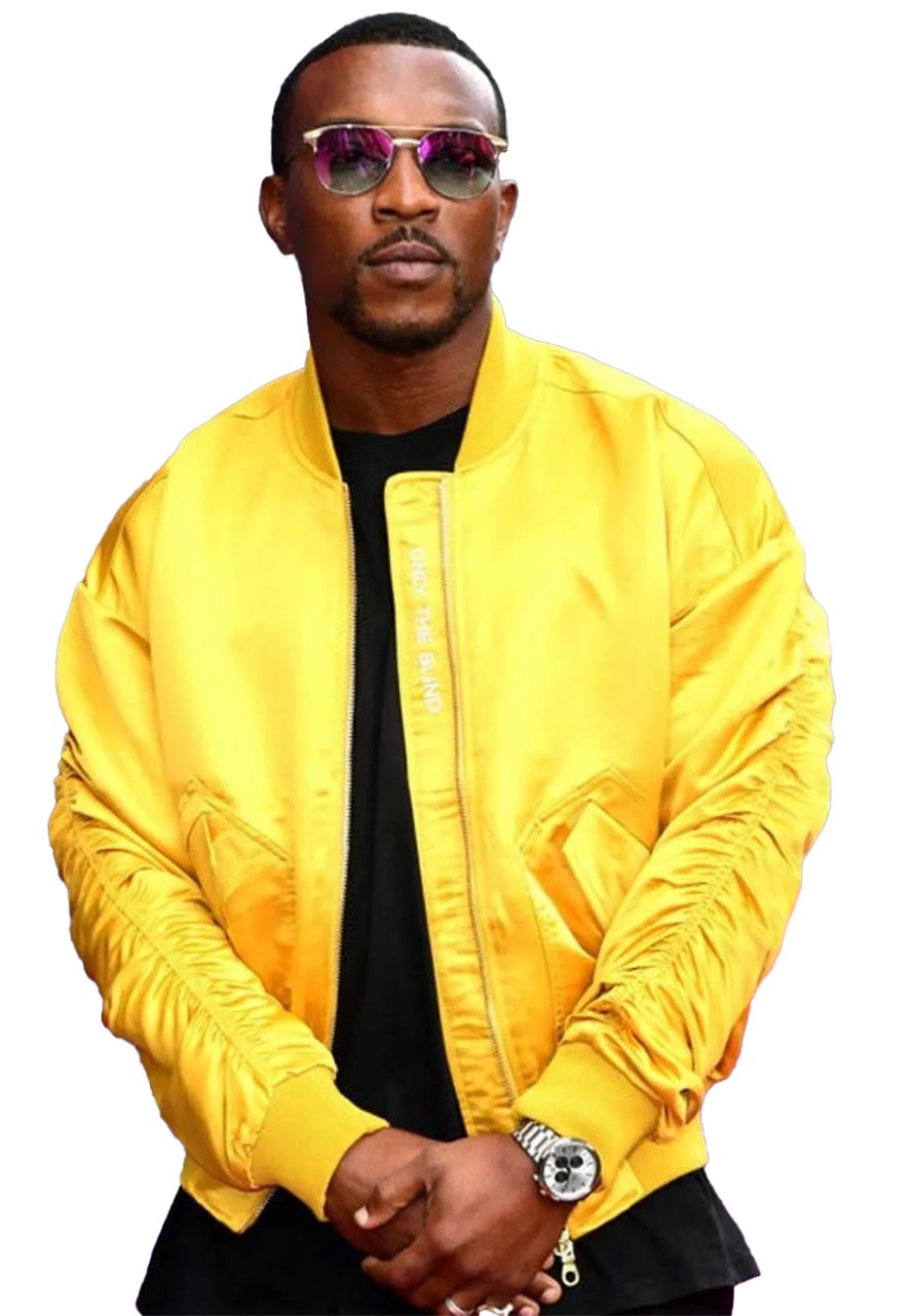 Mens yellow bomber jacket best sale