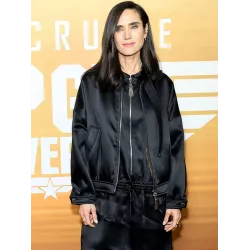 Top Gun Maverick 2022 Jennifer Connelly Black Jacket