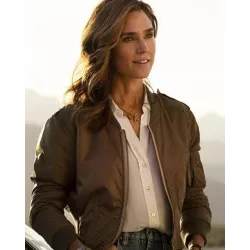 Top Gun Maverick 2022 Jennifer Connelly Brown Jacket