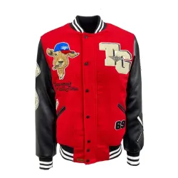 Top Gun Men Goat Red Jacket