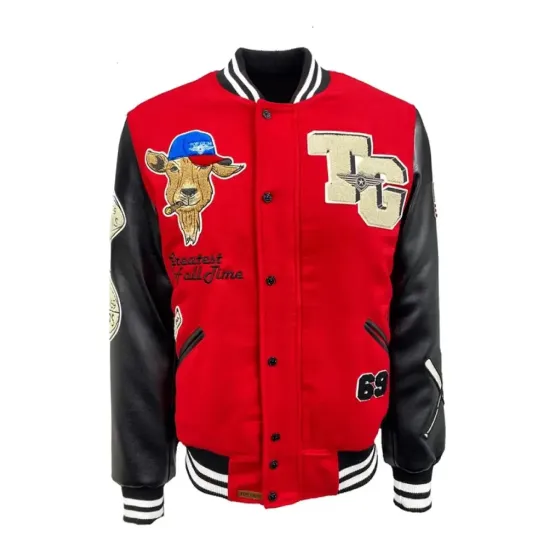 Top Gun Men Goat Red Jacket