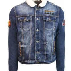 Top Gun Tom Cat Lined Denim Jacket