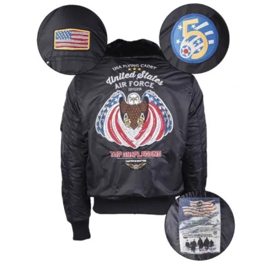 Top Gun US Air Force Flight  Jacket