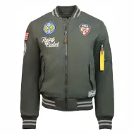 Top Gun Vietnam Canvas Varsity Jacket