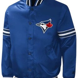 Toronto Blue Jays Varsity Satin Jacket