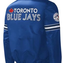 Toronto Blue Jays Varsity Satin Jacket