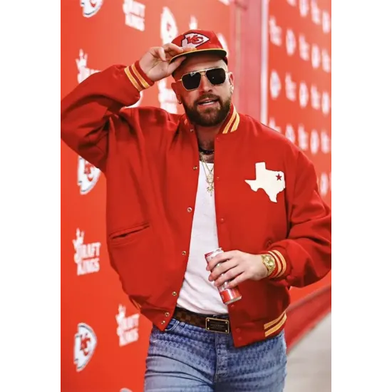 Travis Kelce 1960 Dallas Texans Varsity Jacket